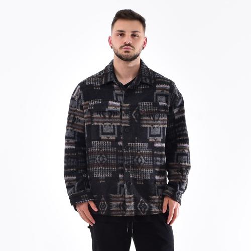 INDEED JACKET- SHIRT WITH PRINT - 50.0124.204A