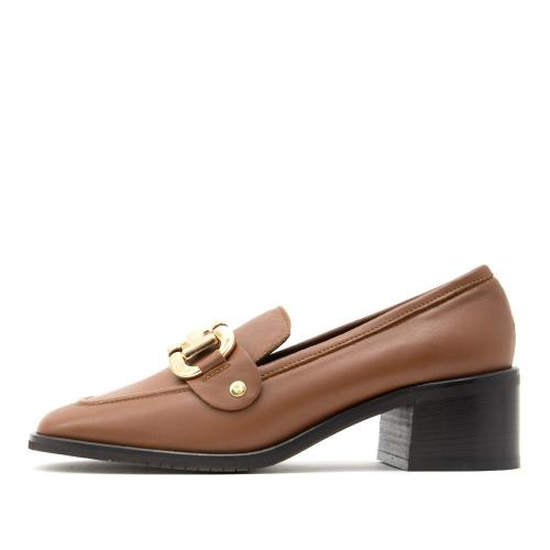 LEATHER LOAFERS WOMEN VELAIDE