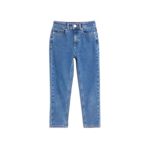 ESSENTIAL HIGH RISE TAPERED JEANS GIRLS TOMMY HILFIGER