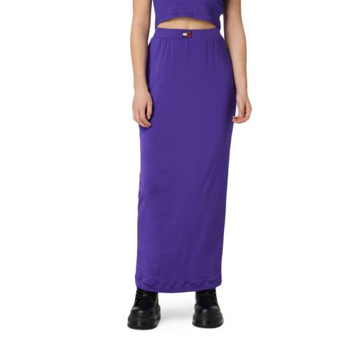TOMMY JEANS BADGE MAXI SKIRT WOMEN