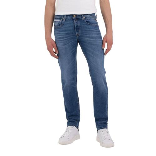 GROVER 12 OZ COMFORT STRAIGHT FIT JEANS MEN REPLAY