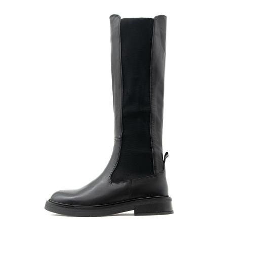 LEATHER HIGH BOOTS WOMEN INUOVO