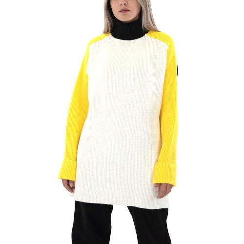 THREE COLORS OVERSIZED TURTLENECK SWEATER WOMEN TAILOR MADE