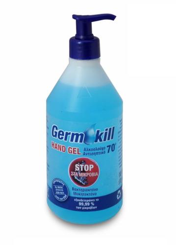 Αντισηπτικό Gel Χεριών Germ Kill 600ml + Αντλία