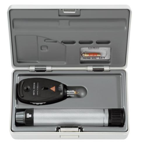 Σετ Οφθαλμοσκόπιου Heine BETA®200 με Επαναφορτιζόμενη Λαβή USB 3.5V