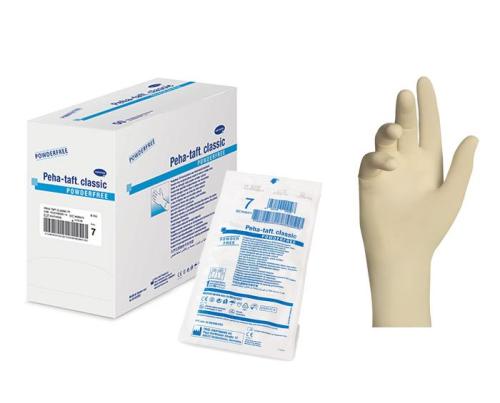 Γάντια Χειρουργικά Αποστειρωμένα Peha-taft® classic Hartmann | 50 Ζεύγη (Ζεύγος)