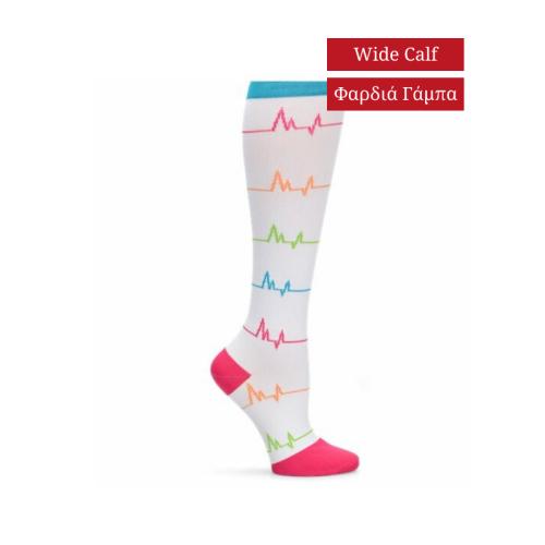 Κάλτσες Διαβαθμισμένης Συμπίεσης 12-14 mmHg White EKG Nursemates