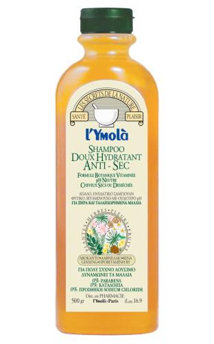 L`Ymolà Shampoo Doux Hydratant Anti-Sec - Σαμπουάν για Ξηρά Μαλλιά 500ml