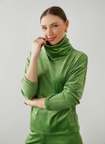Σετ βελουτέ φόρμες DIfferent-Shop 15-012 - Πράσινο