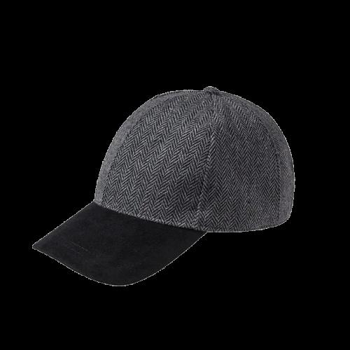 Ηerringbone Τζόκεϊ | Karfil Hats Black