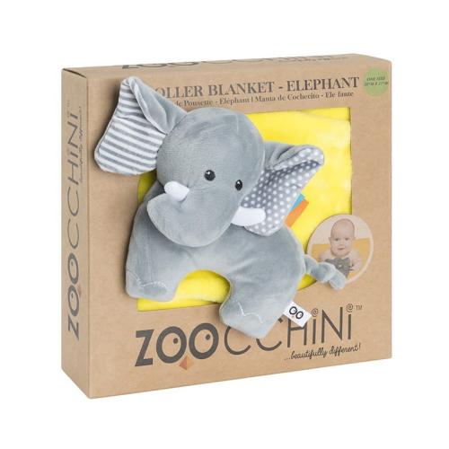 Zoocchini Βρεφική Κουβέρτα Elephant Buddy Yellow ZOO3003