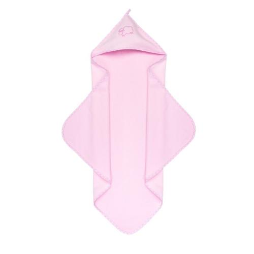 Βρεφική πετσέτα μπάνιου Sensillo Lamb Pink 80x80cm 4151 Pink