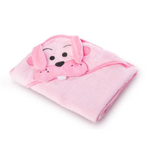 Πετσέτα μπάνιου 100% βαμβακερή 100x100cm Sensillo Pink Rabbit 30592 Pink