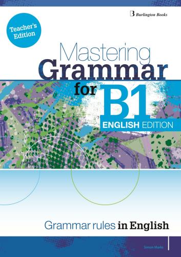 MASTERING GRAMMAR FOR B1 TCHRS ENGLISH EDITION