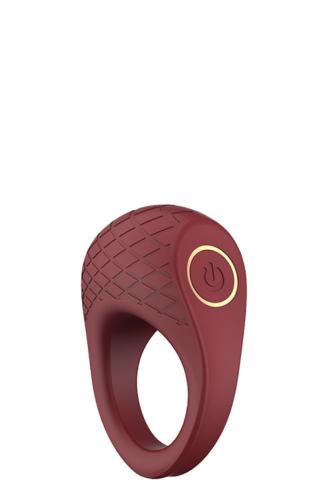 Dream Toys - Romance Ivy Vibrating Penis Ring Red Red