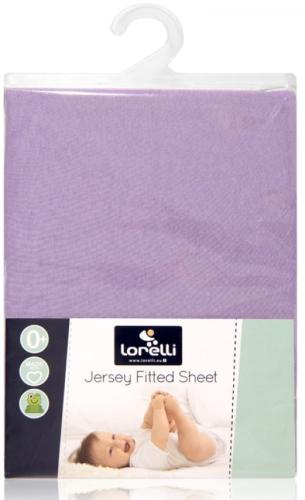 Lorelli Σεντόνι Κρεβατιού με Λάστιχο Jersey 60x120 Purple 20050070006