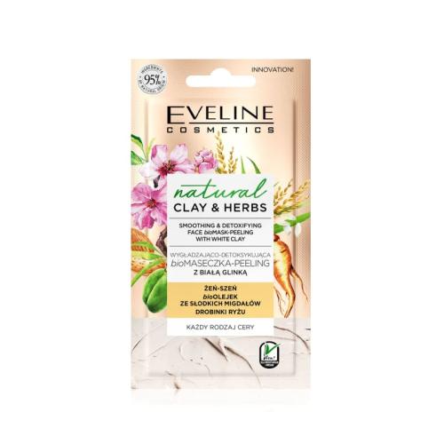 Eveline Natural Clay and Herbs White Clay Mask 8ml