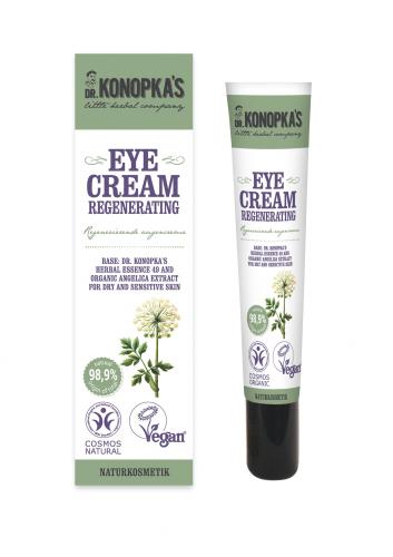 Dr.Konopka's Eye Cream Regenerating , Κρέμα αναζωογόνησης για τα μάτια , για ξηρές και ευαίσθητες επιδερμίδες , 20 ml.