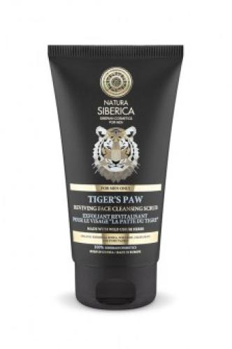 MEN Tiger’s Paw face Cleansing Scrub , Αναζωογονητικό Καθαριστικό Scrub Προσώπου , κατάλληλο για όλους τους τύπους δέρματος , κατάλληλο για όλες τις ηλικίες , 150ml.
