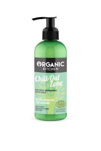 Organic Kitchen Chill-Out Zone, Πιστοποιημένο αναζωογονητικό γαλάκτωμα σώματος, 260ml.
