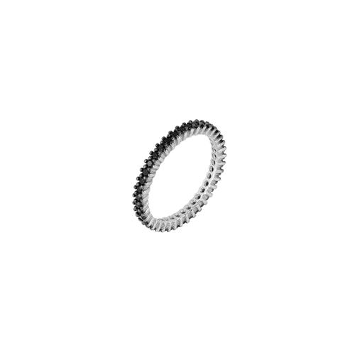 Ασημένιο δαχτυλίδι ολόβερο AD00050 - No 58