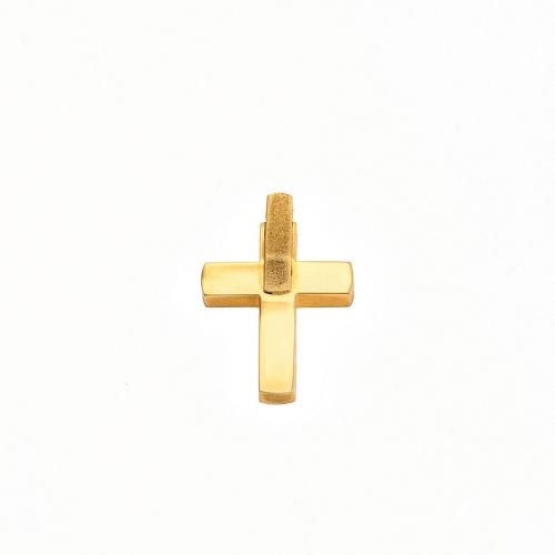 Βαπτιστικός Χρυσός Σταυρός 14Κ XS00075