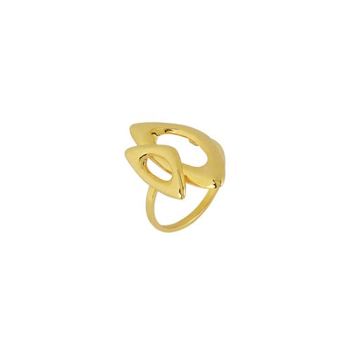 Χρυσό Δαχτυλίδι 14κ - KD00051 - No 55