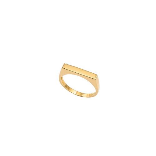 Χρυσό Δαχτυλίδι-Σεβαλιέ 14Κ KD000107 - No 47