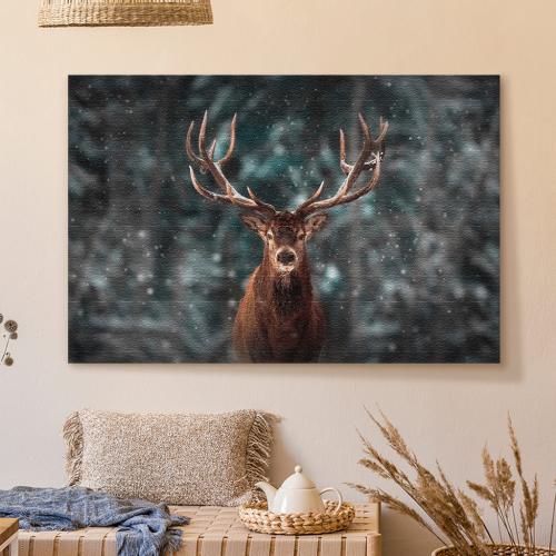 Πίνακας σε Καμβά, Male Deer