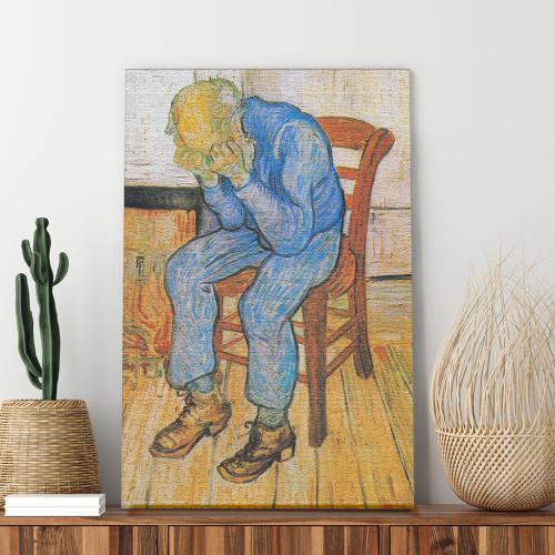 Πίνακας σε Καμβά, Van Gogh - Sorrowing old man