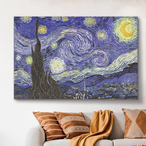 Πίνακας σε Καμβά, Van Gogh - The Starry Night