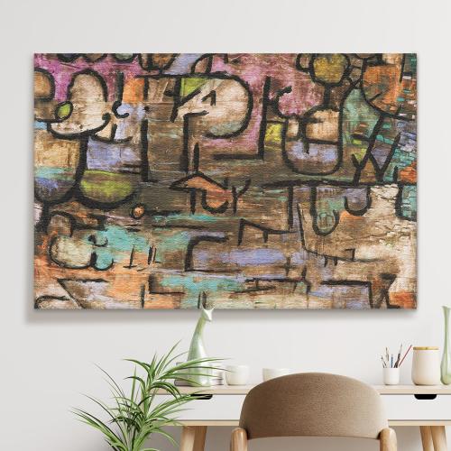 Πίνακας σε Καμβά, Klee Paul - After the floods