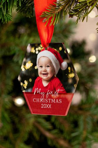 Christmas Baby, Στολίδι Δέντρου Με Φωτογραφία