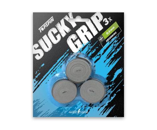 Topspin Sucky Tennis Overgrips - 0.60mm x 3