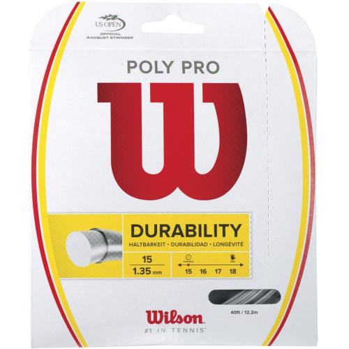 Wilson Poly Pro Tennis String (1.35mm, 12.2m)