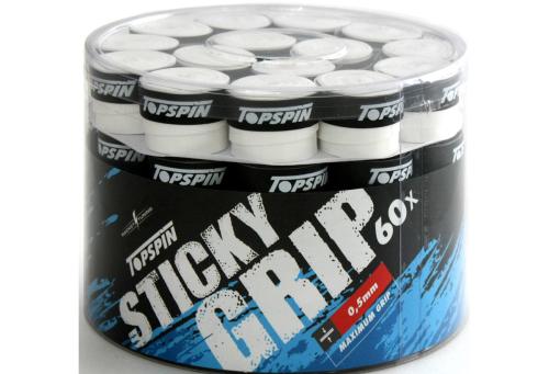 Topspin Sticky Tennis Overgrips - 0.50mm x 60