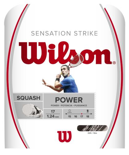 Wilson Sensation Strike Squash String (1.24mm, 10m)