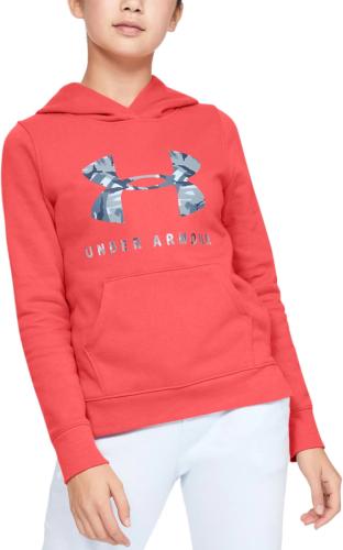 Under Armour Rival Print Fill Logo Girl's Hoodie