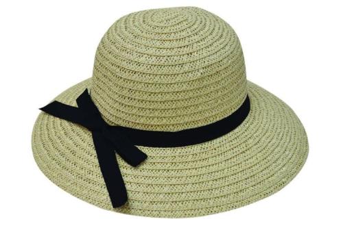 Καπέλο με μονόχρωμη κορδέλα Stamion ΜΠΕΖ