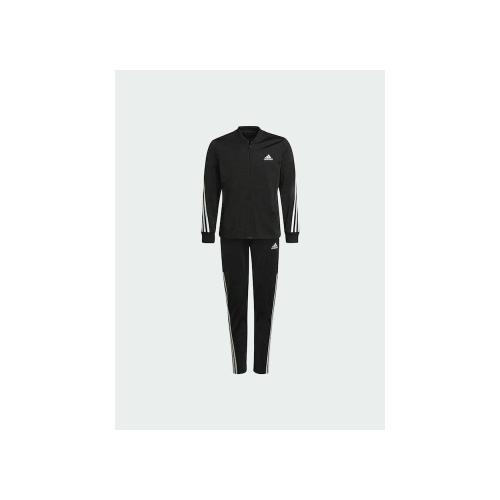 AEROREADY 3-Stripes Polyester Track Suit H57226 140 Μαύρο 100% rec polyester 152 164 170