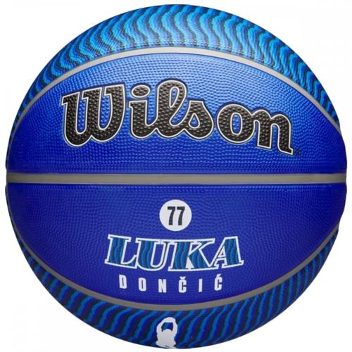 Wilson NBA Player Icon Luka Doncic Μπάλα Μπάσκετ Outdoor Μπλε