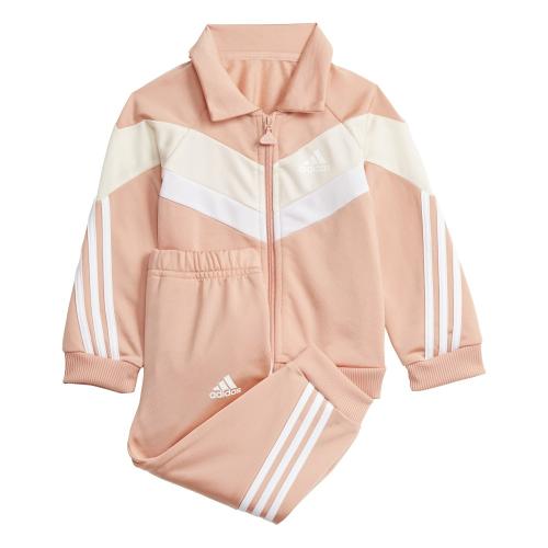 Infants Future Icons Shiny Tracksuit H28827 62 Σομον 100% rec polyester