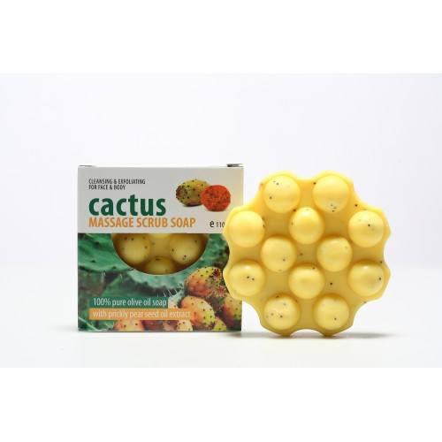 OLIVE SPA Απολεπιστικό Σαπούνι Μασάζ με φραγκόσυκο Cactus 110gr