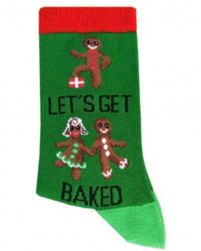 Κάλτσες Let s Get Baked πράσινο unisex 78% βαμβάκι