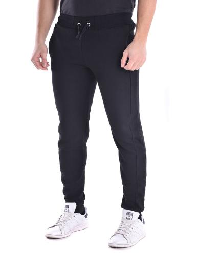Ανδρικό παντελόνι jogger σε μαύρο χρώμα