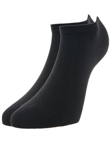 Γυναικεία κοφτή κάλτσα micro modal σε μαύρο χρώμα Νο 36-40