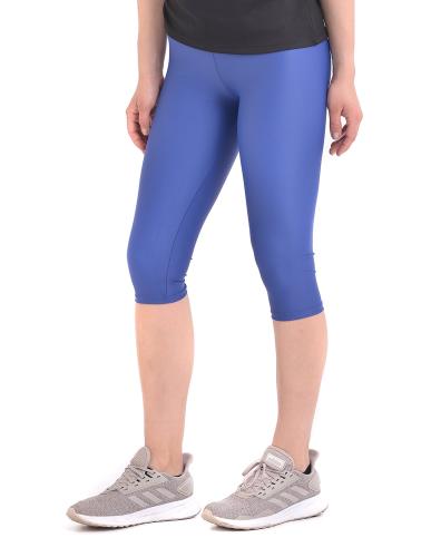 Γυναικείο αθλητικό κάπρι mat metallic σε μπλε ρουά χρώμα