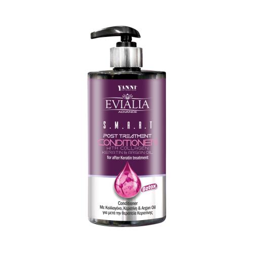 Evialia Botox Conditioner Smart Post Treatment Επαγγελματική μαλακτική κρέμα Μαλλιών με Κολλαγόνο και Κερατίνη Χωρίς Άλατα - 500ml