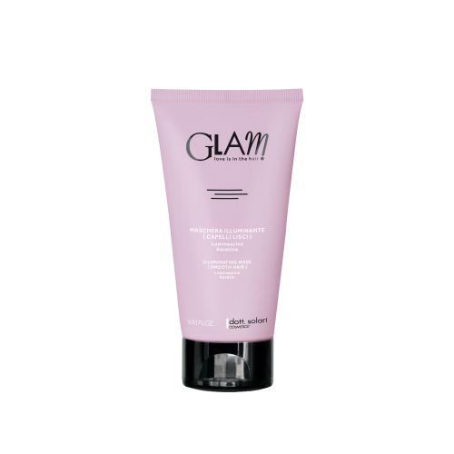 Glam Μάσκα Λείανσης & Λάμψης Illuminating Smooth Hair Κατάλληλη και για χρήση μετά από θεραπεία Κερατίνης - 175ml