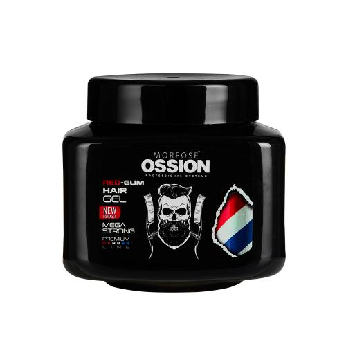 Ossion Morfose Premium Barber Line Gel Ultra Strong - Ακραίες Μορφοποίησεις Μαλλιών - 750ml